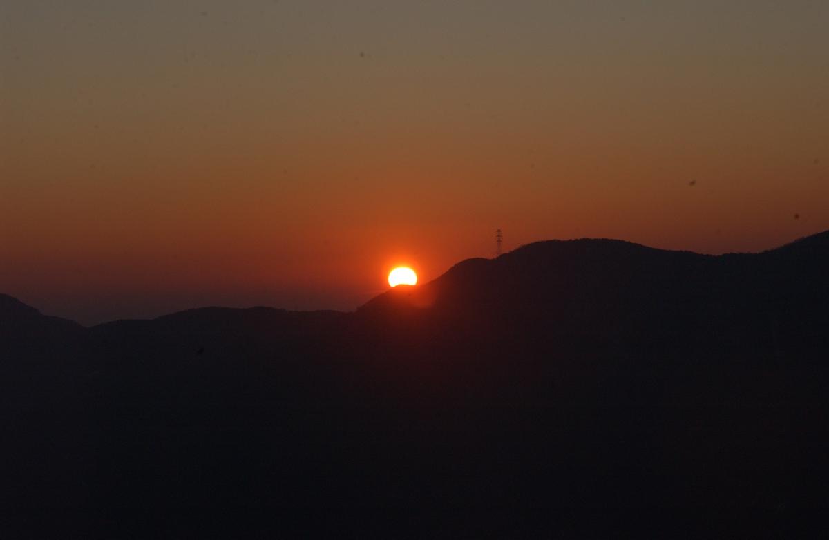 20050101 대암산 일출