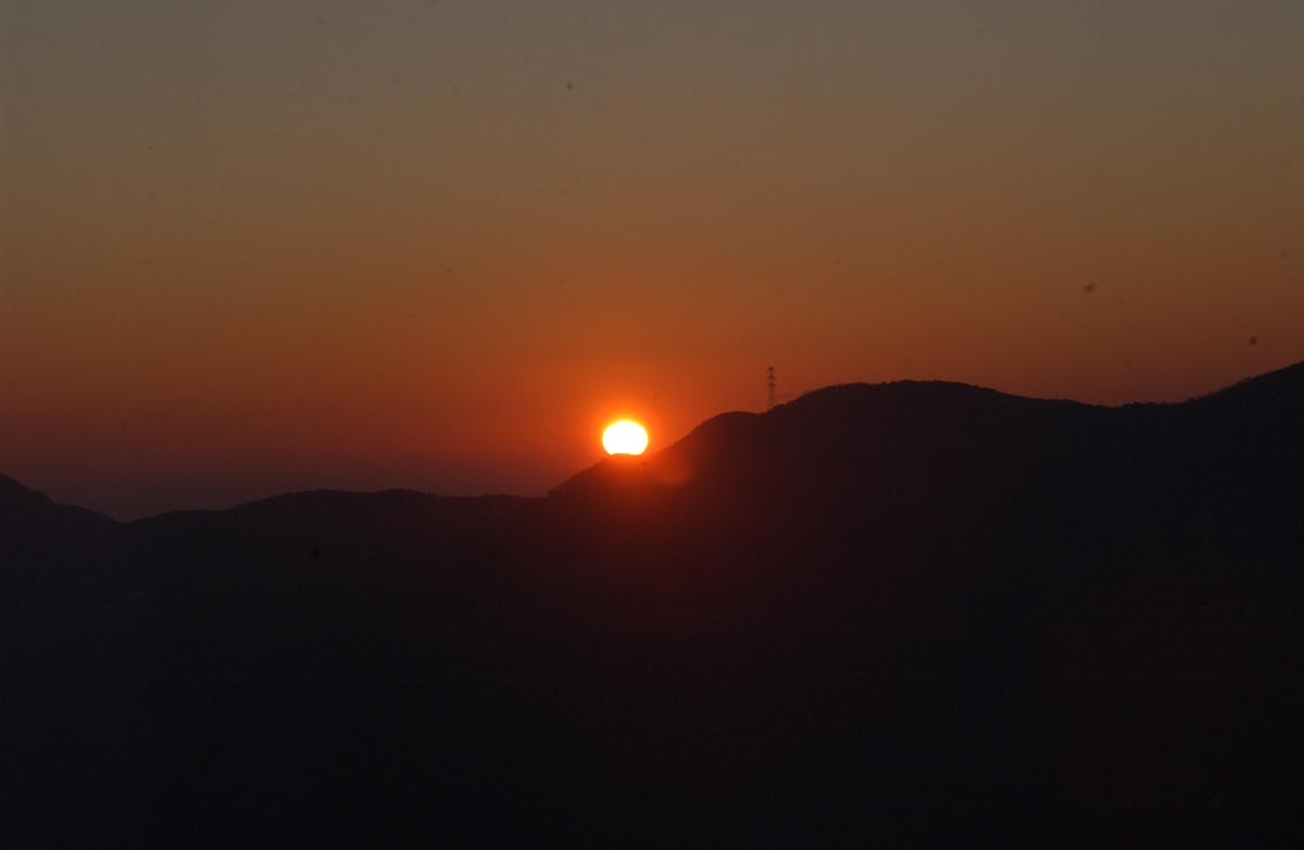 20050101 대암산 일출