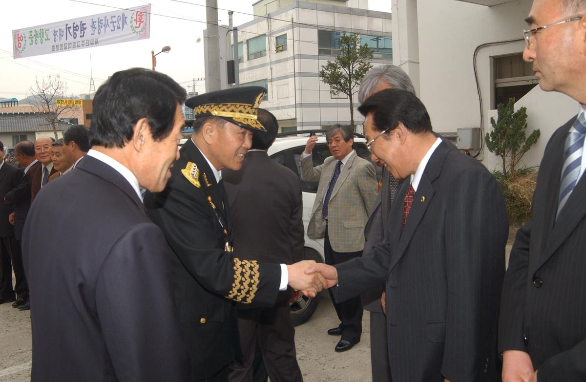 20050409 제2군사령관 환영-2