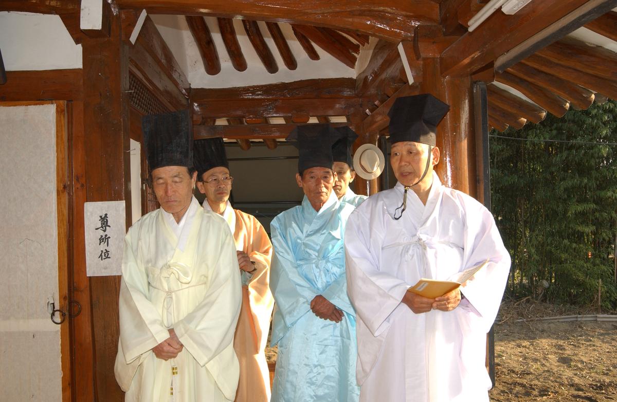 2005 초계추연선생님 석채제례