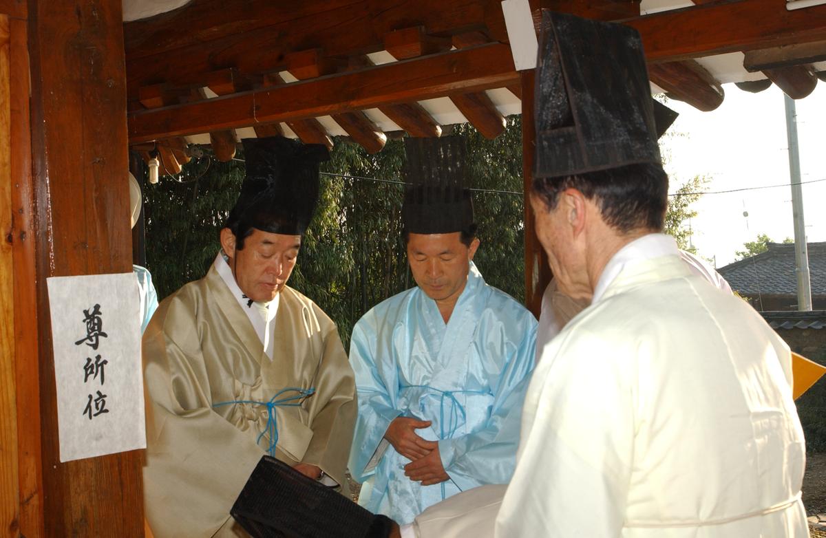 2005 초계추연선생님 석채제례