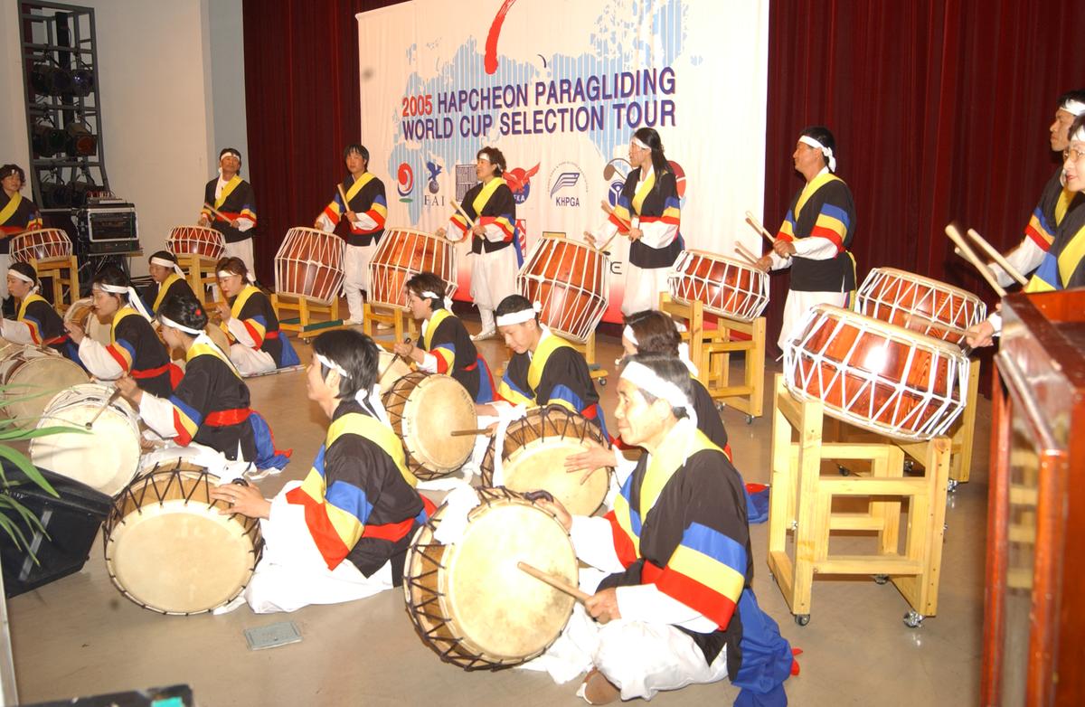 2005합천 국제 페러대회 개막식