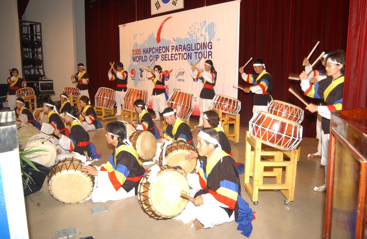 2005합천 국제 페러대회 개막식