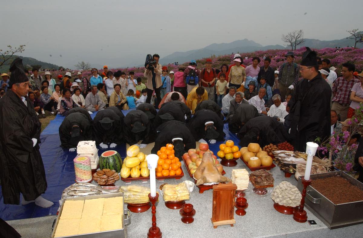 2003년 황매산철쭉제20