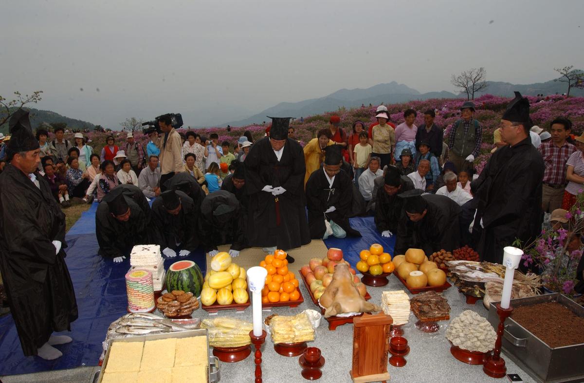 2003년 황매산철쭉제21