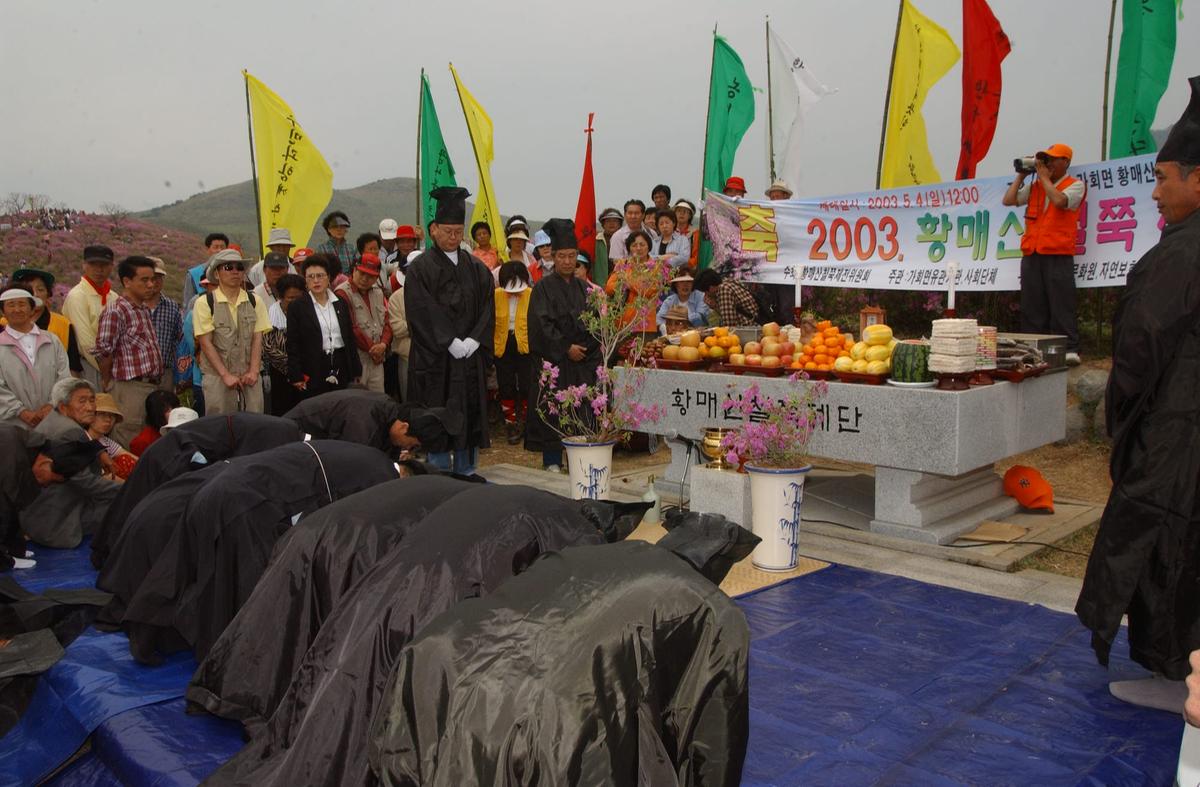 2003년 황매산철쭉제24