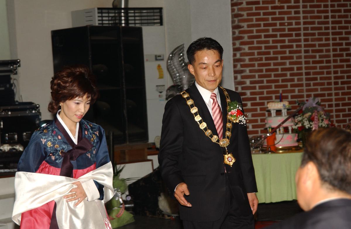 창립 제37주년 기념식 및 전역식,회장단 감사 이 취임식