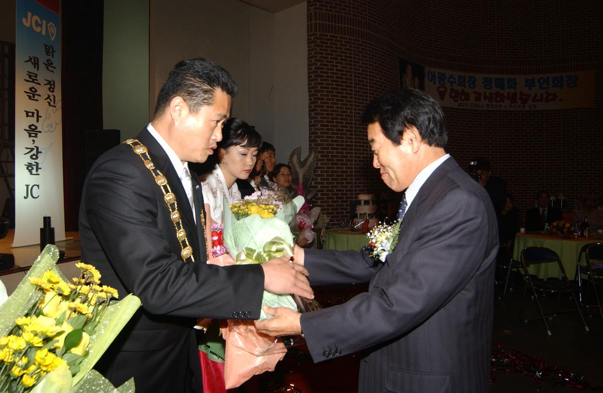 창립 제37주년 기념식 및 전역식,회장단 감사 이 취임식