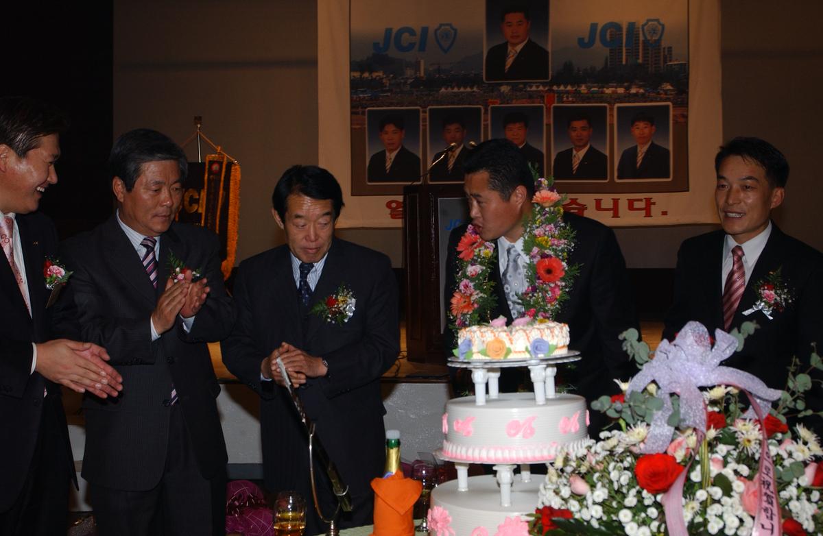 창립 제37주년 기념식 및 전역식,회장단 감사 이 취임식