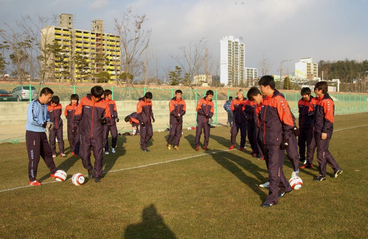 경남축구훈련