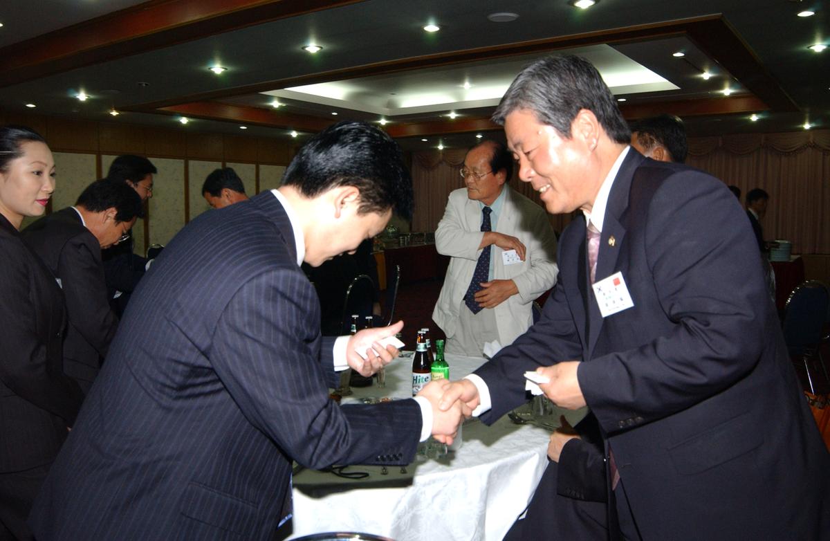 중국 신창현 합천방문