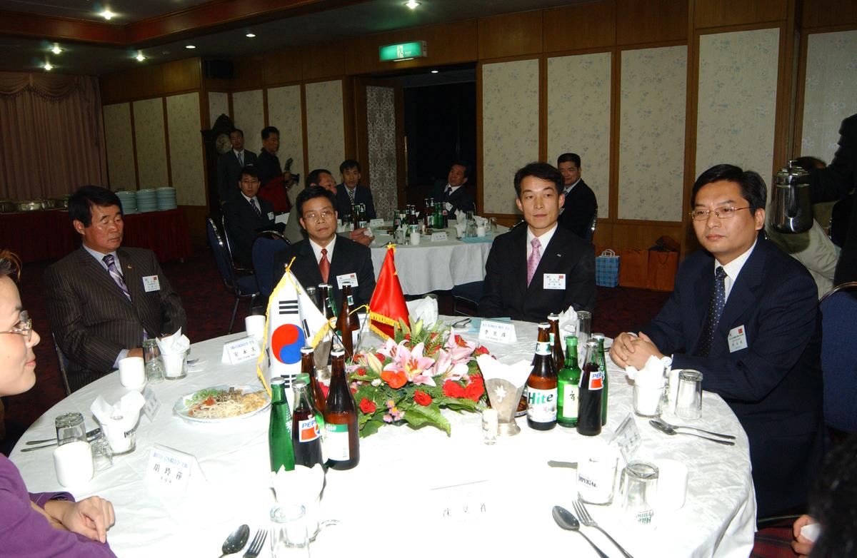 중국 신창현 합천방문
