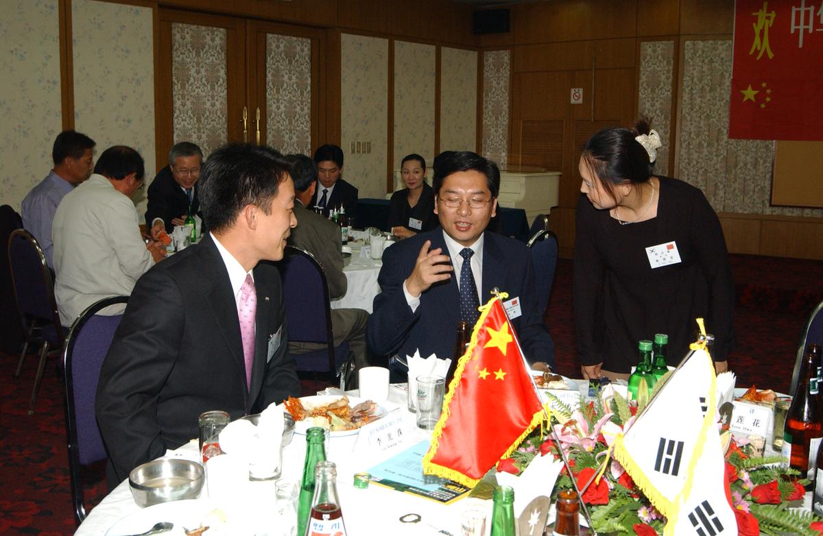 중국 신창현 합천방문