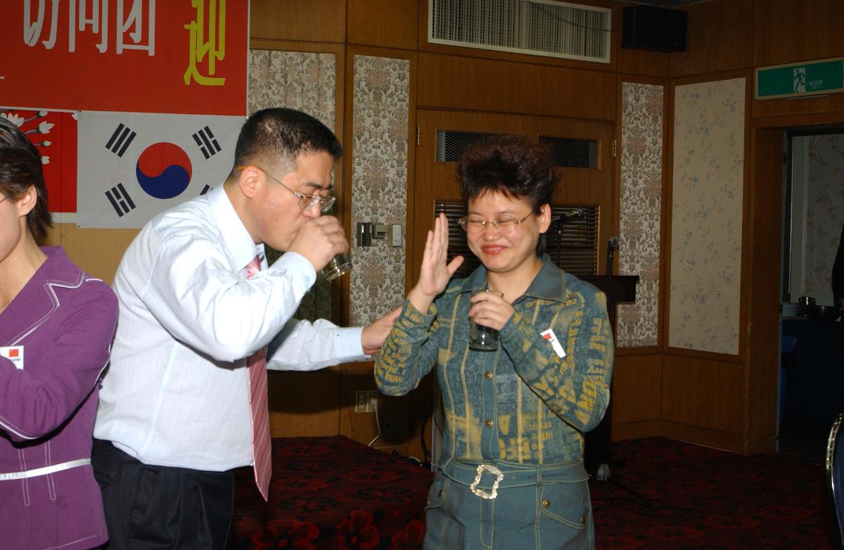 중국 신창현 합천방문