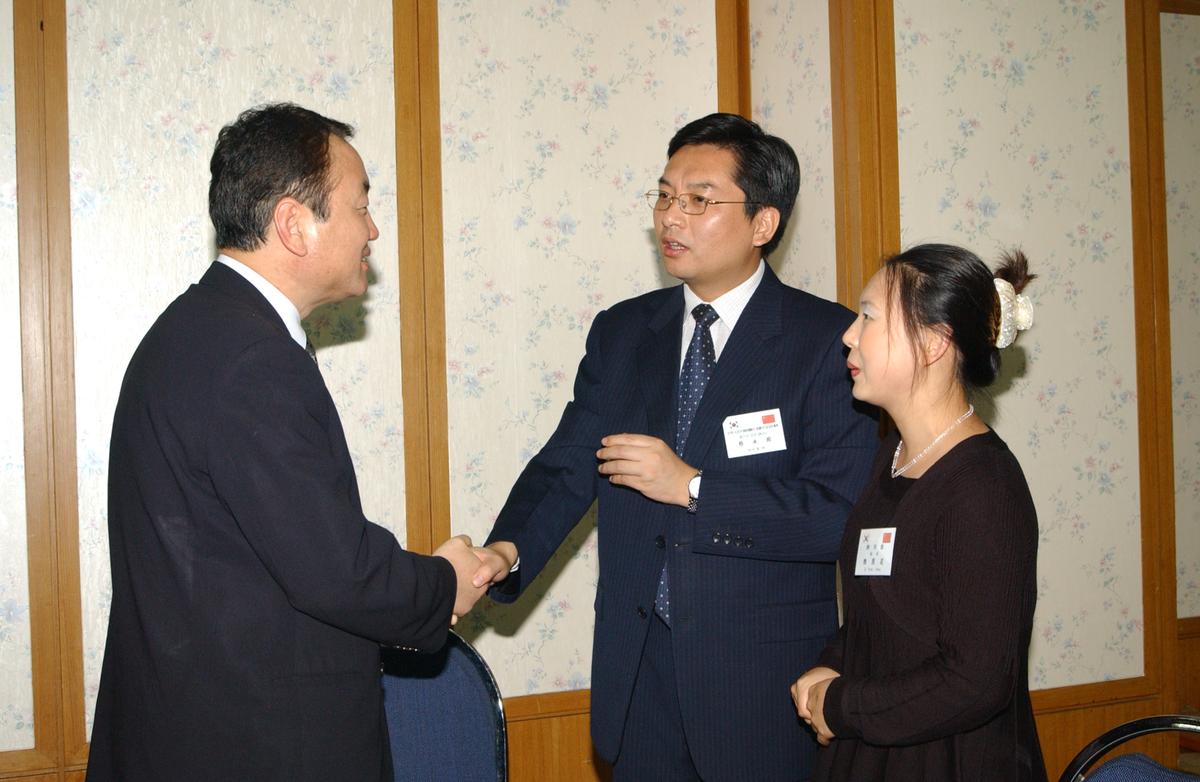 중국 신창현 합천방문