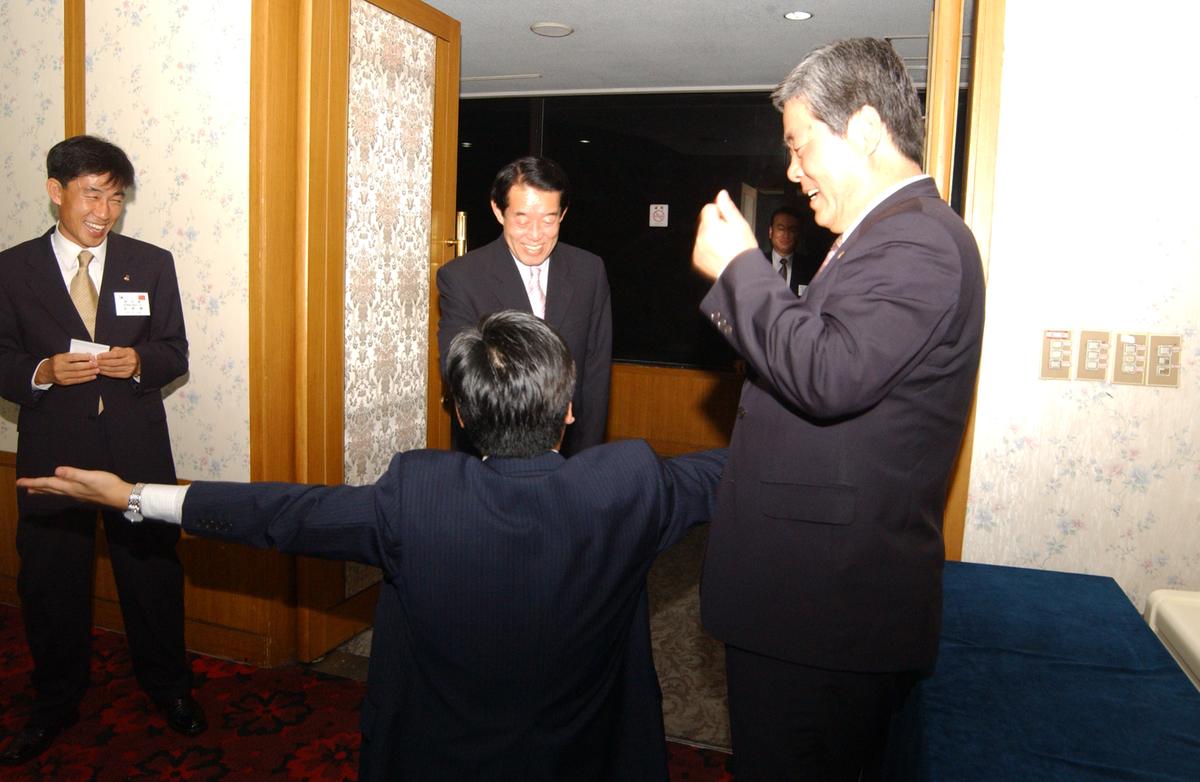 중국 신창현 합천방문