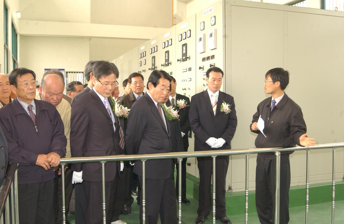 갑산배수장준공식및통수식
