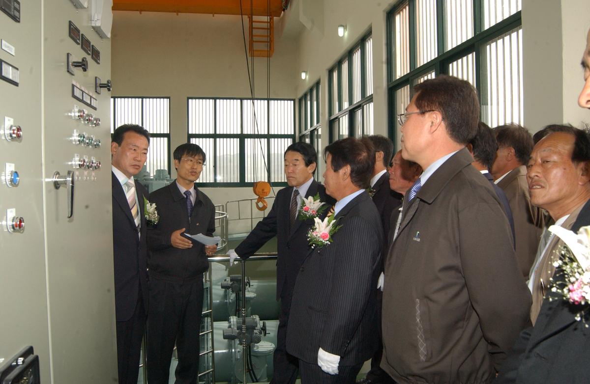 갑산배수장준공식및통수식