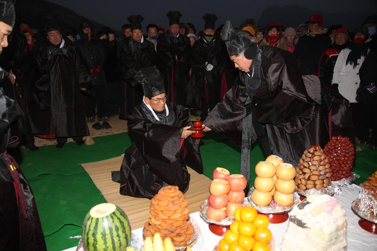 2012년 제야 군민대종 타종식