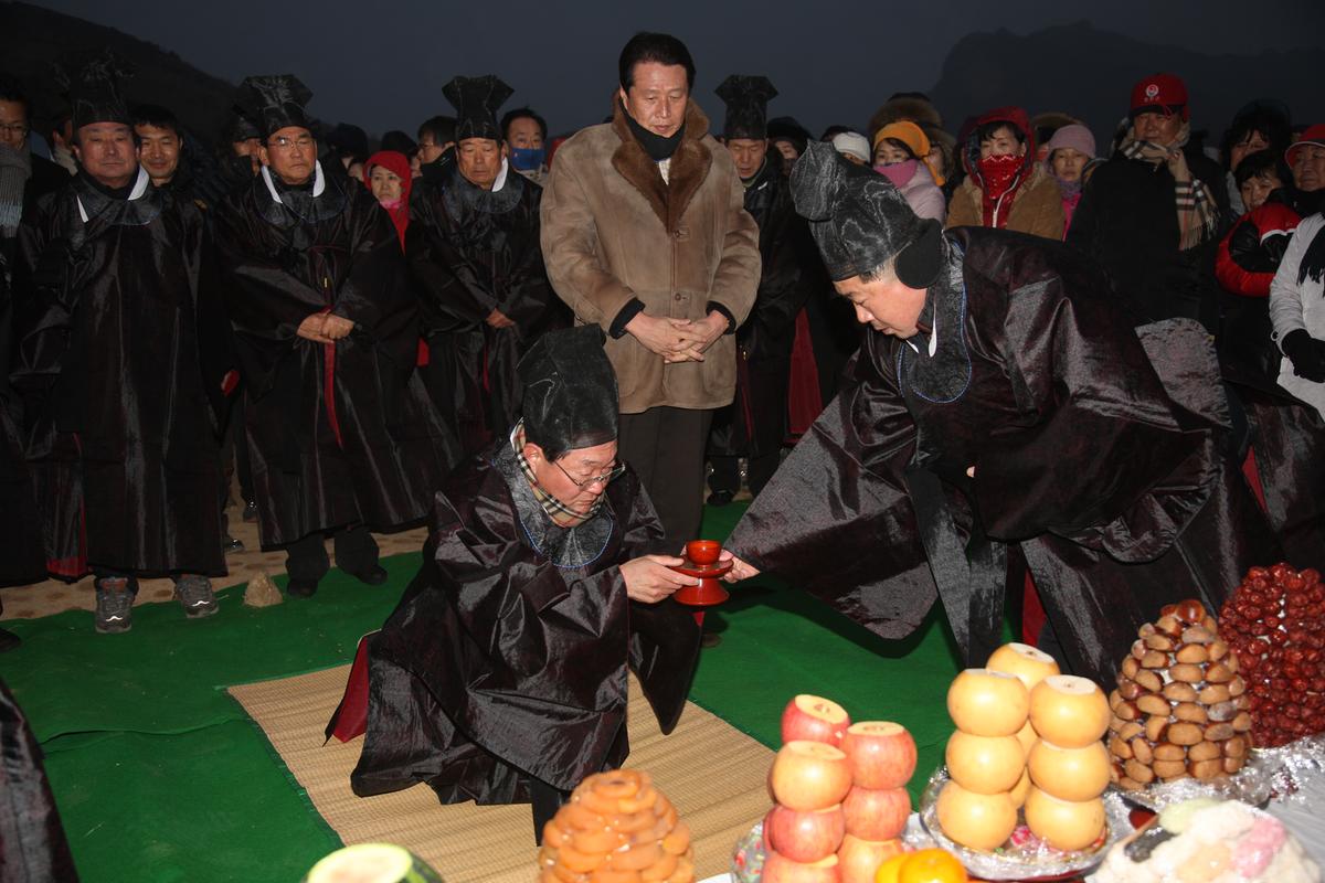 2012년 제야 군민대종 타종식