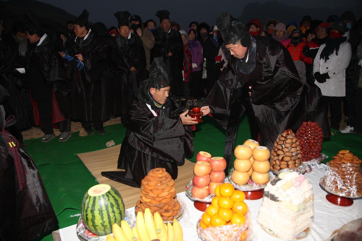 2012년 제야 군민대종 타종식