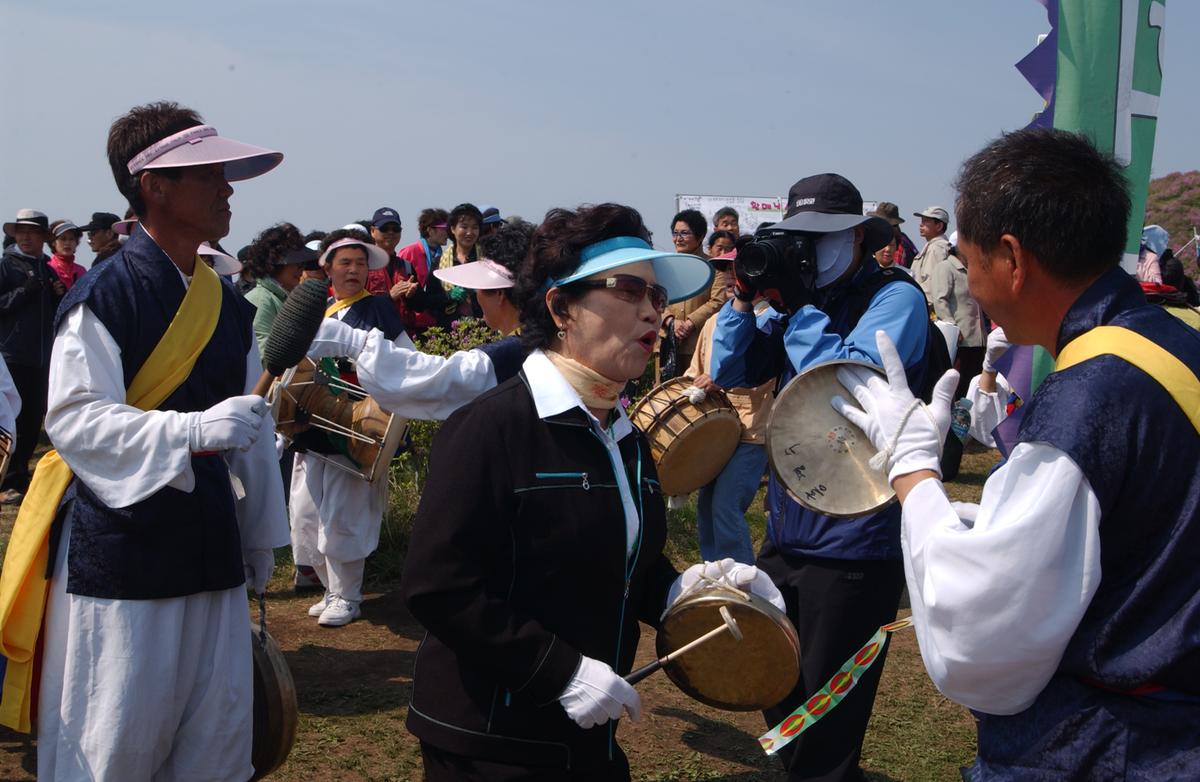 황매산철죽축제