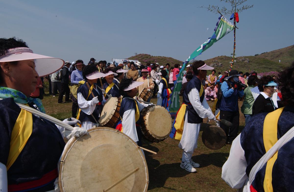 황매산철죽축제