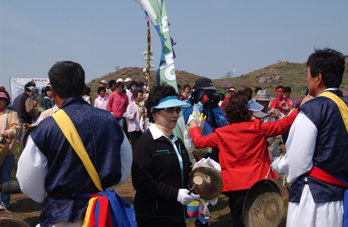 황매산철죽축제