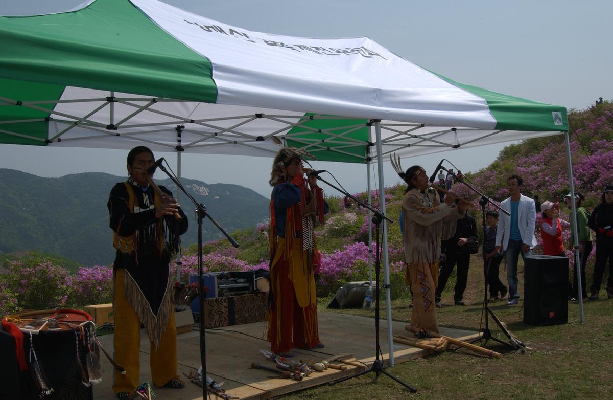 황매산철죽축제