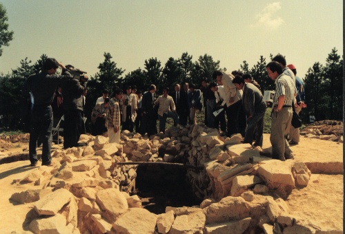 합천옥전고분군발굴현장