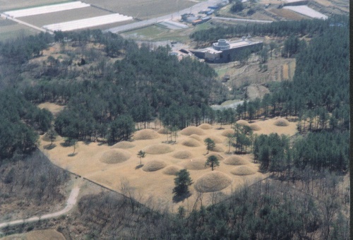 합천옥전고분군전경
