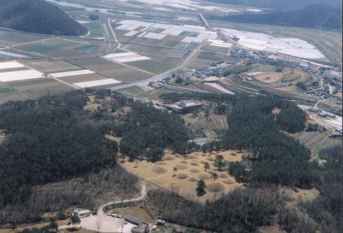 합천옥전고분군전경