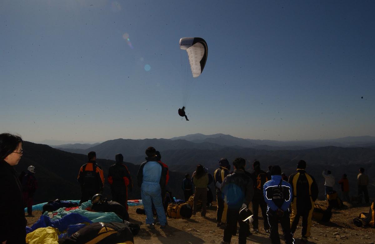 2004년 페레그라이딩 대암산(1)30