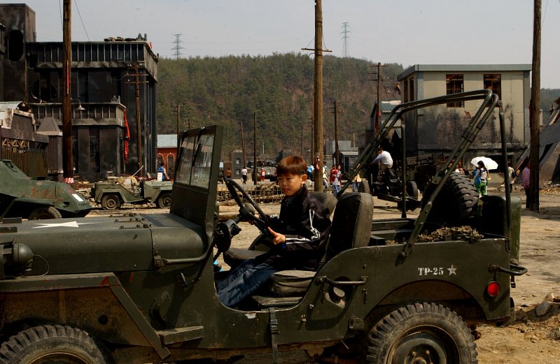 영화 태극기휘날리며 세트장8