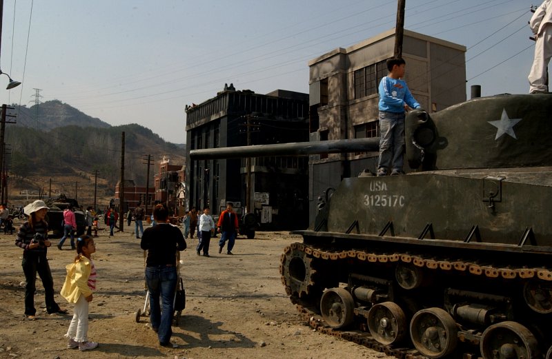 영화 태극기휘날리며 세트장16