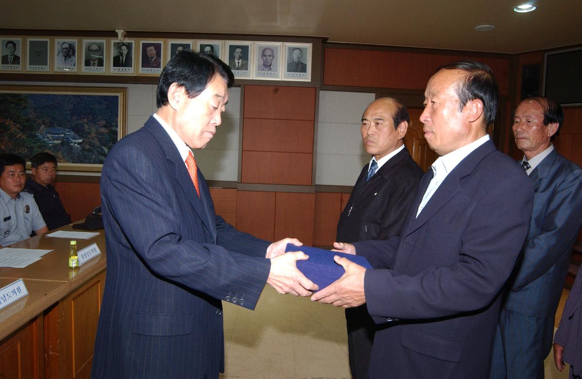 민방위대 창설 제31주년 기념식