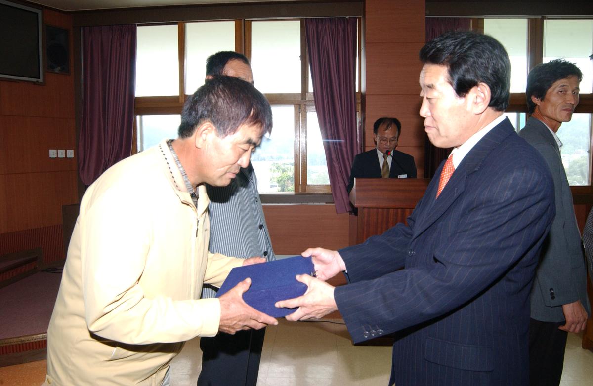 민방위대 창설 제31주년 기념식