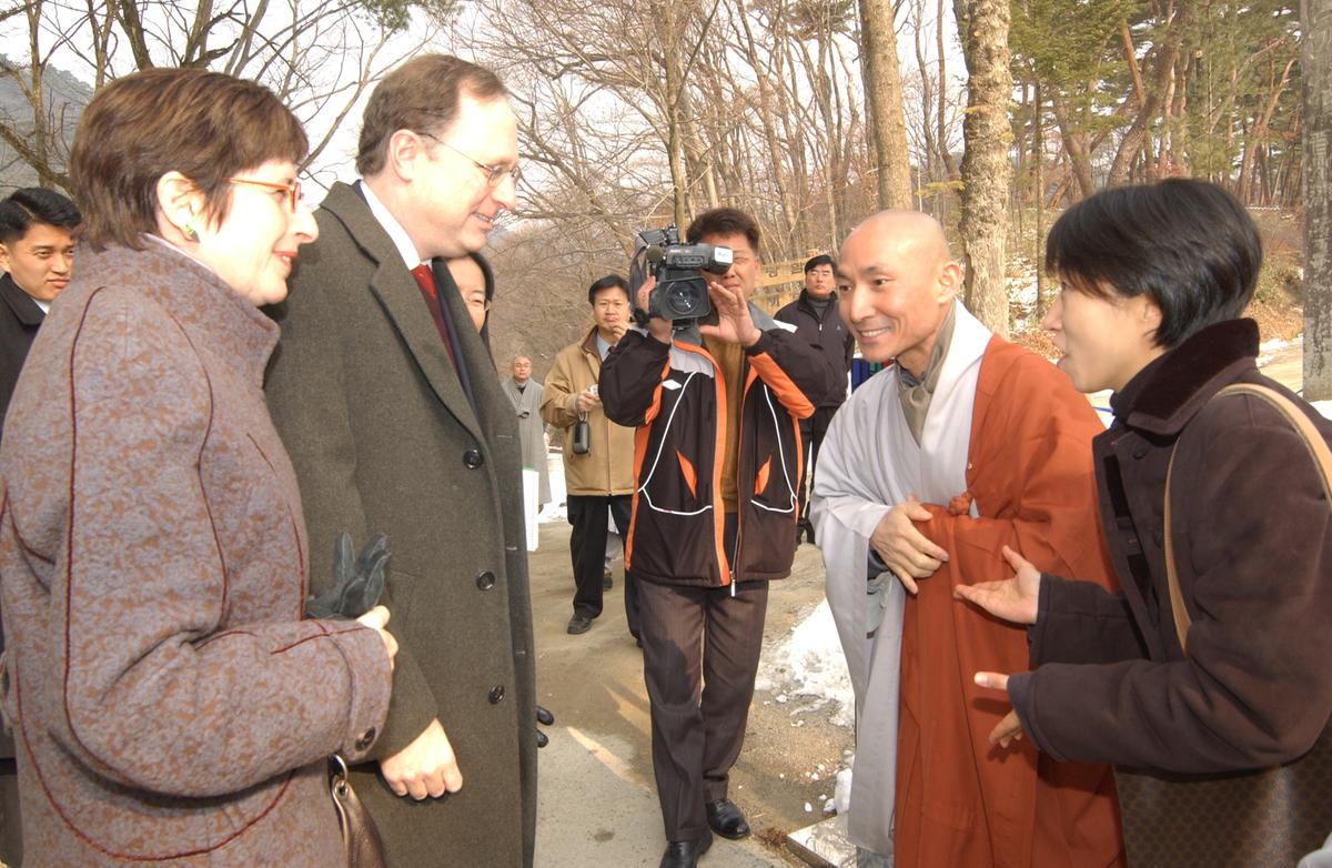 2006주미대사해인사방문