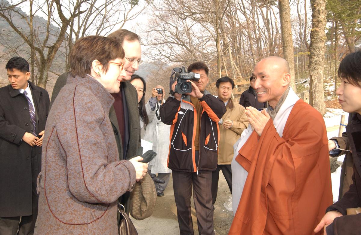 2006주미대사해인사방문
