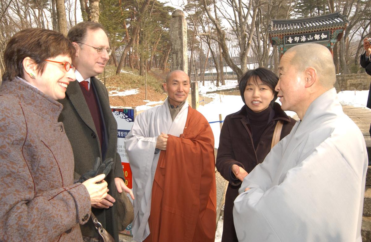 2006주미대사해인사방문