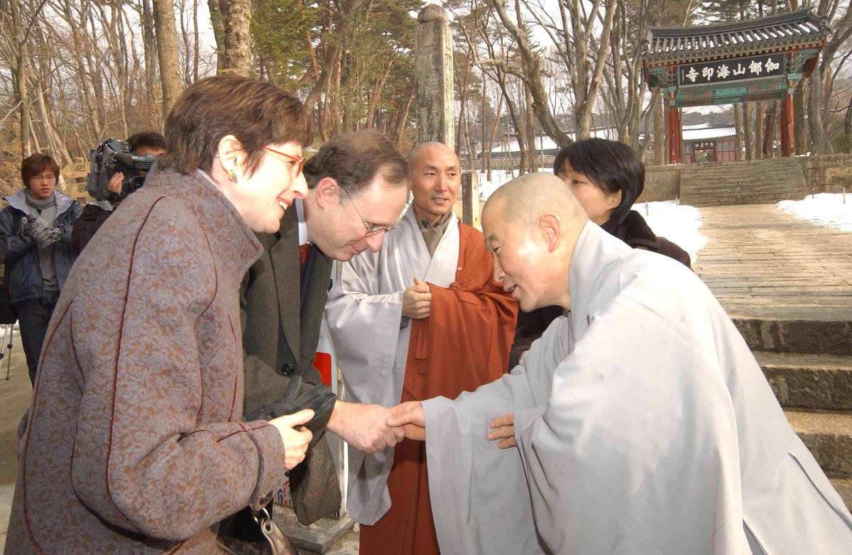 2006주미대사해인사방문
