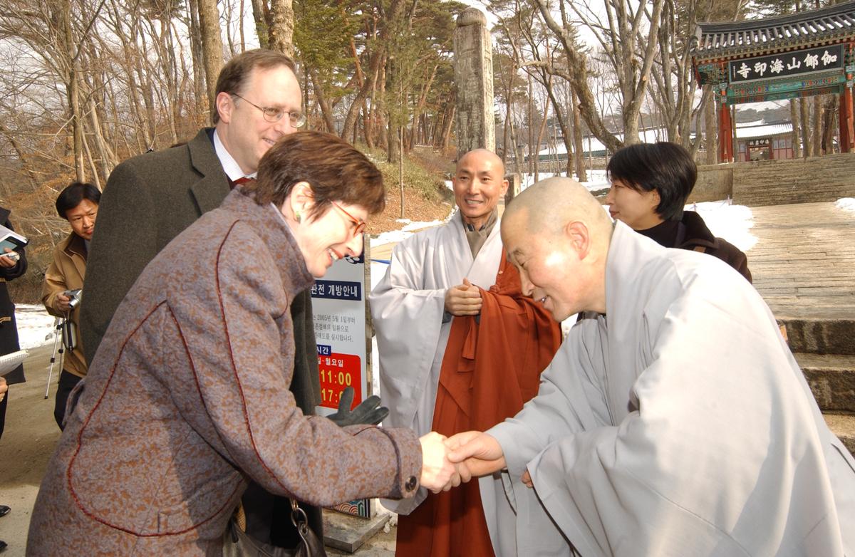 2006주미대사해인사방문