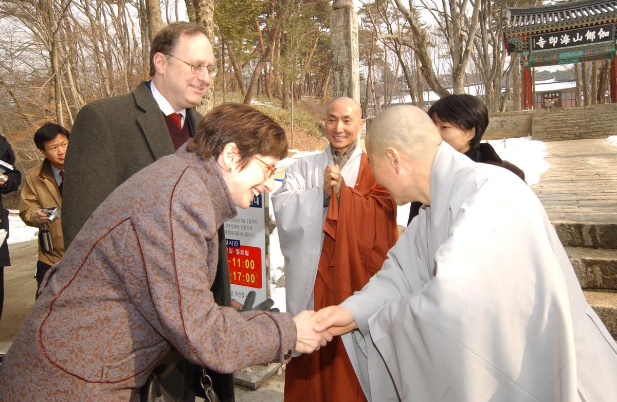 2006주미대사해인사방문