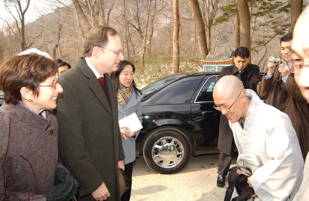 2006주미대사해인사방문