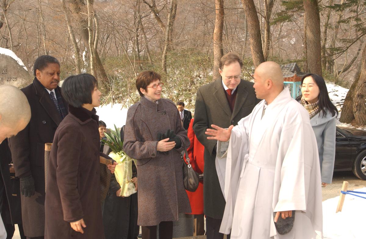 2006주미대사해인사방문