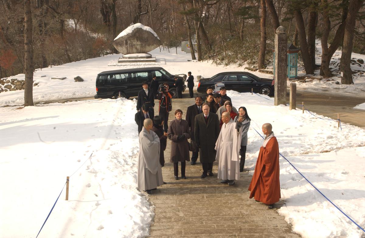 2006주미대사해인사방문