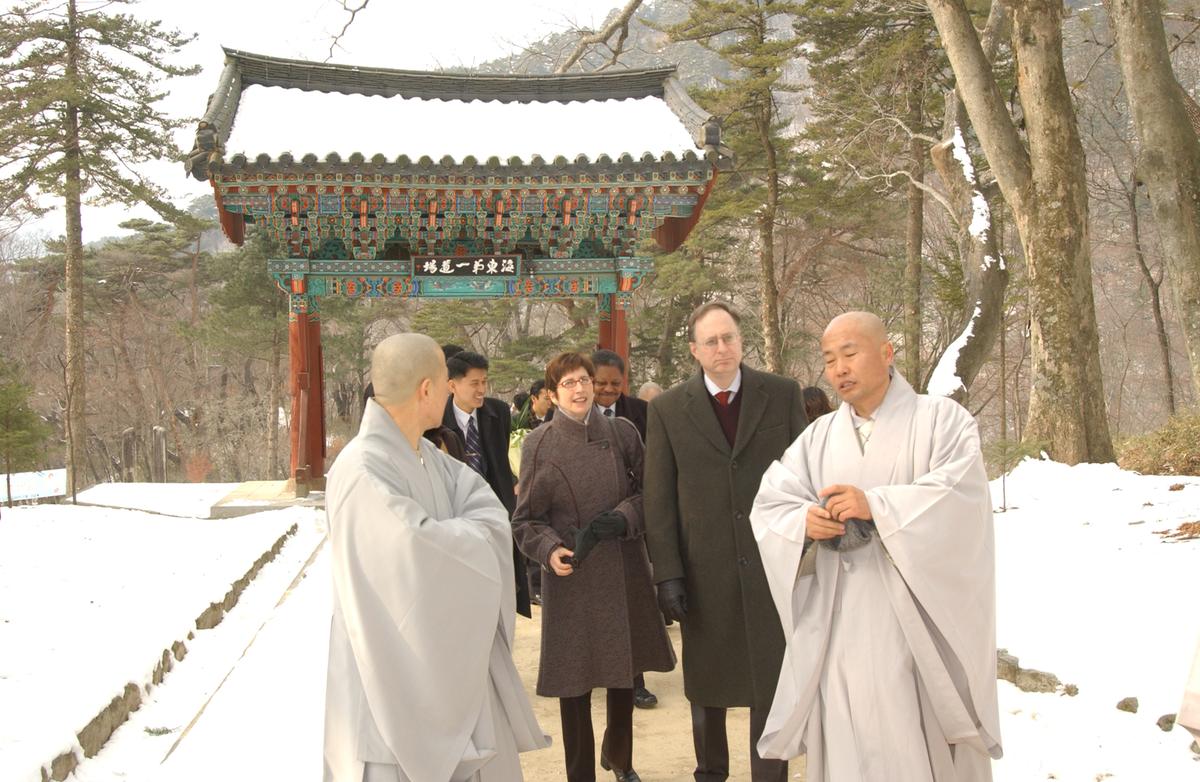 2006주미대사해인사방문