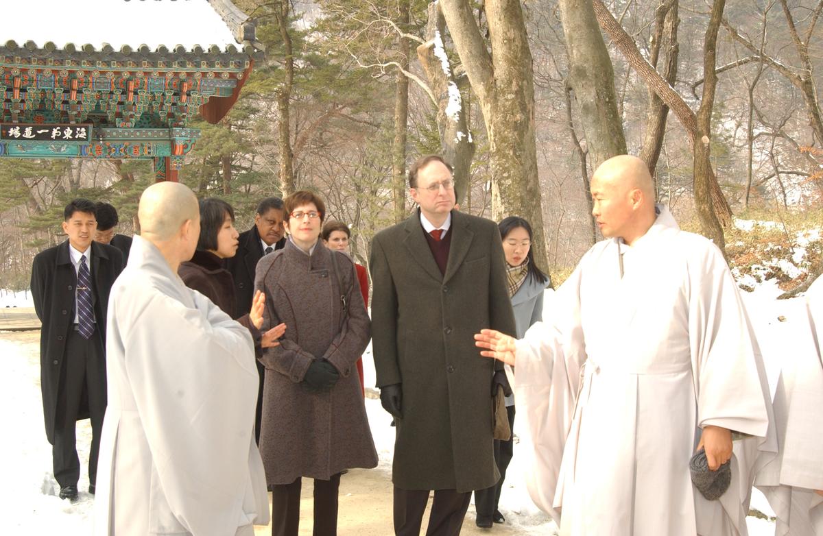 2006주미대사해인사방문