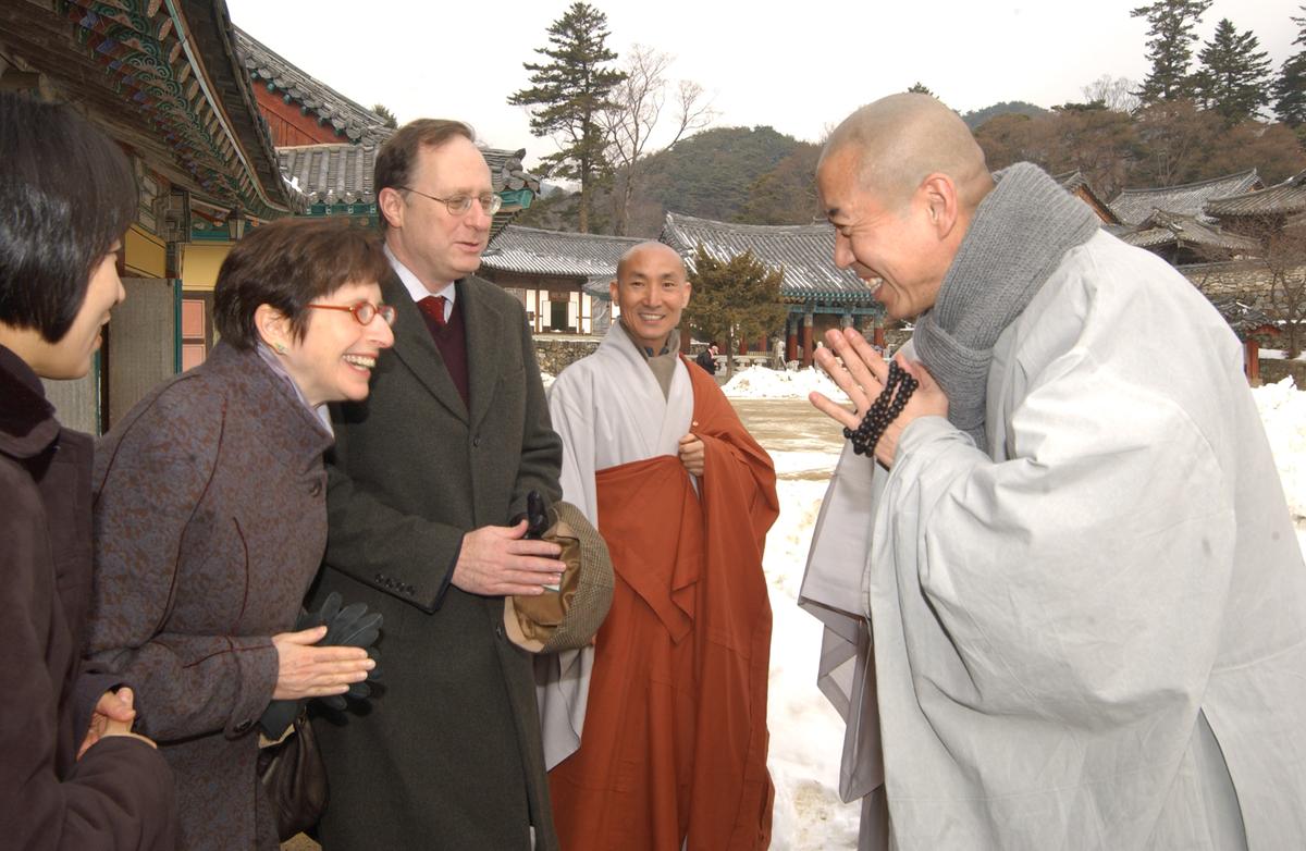 2006주미대사해인사방문