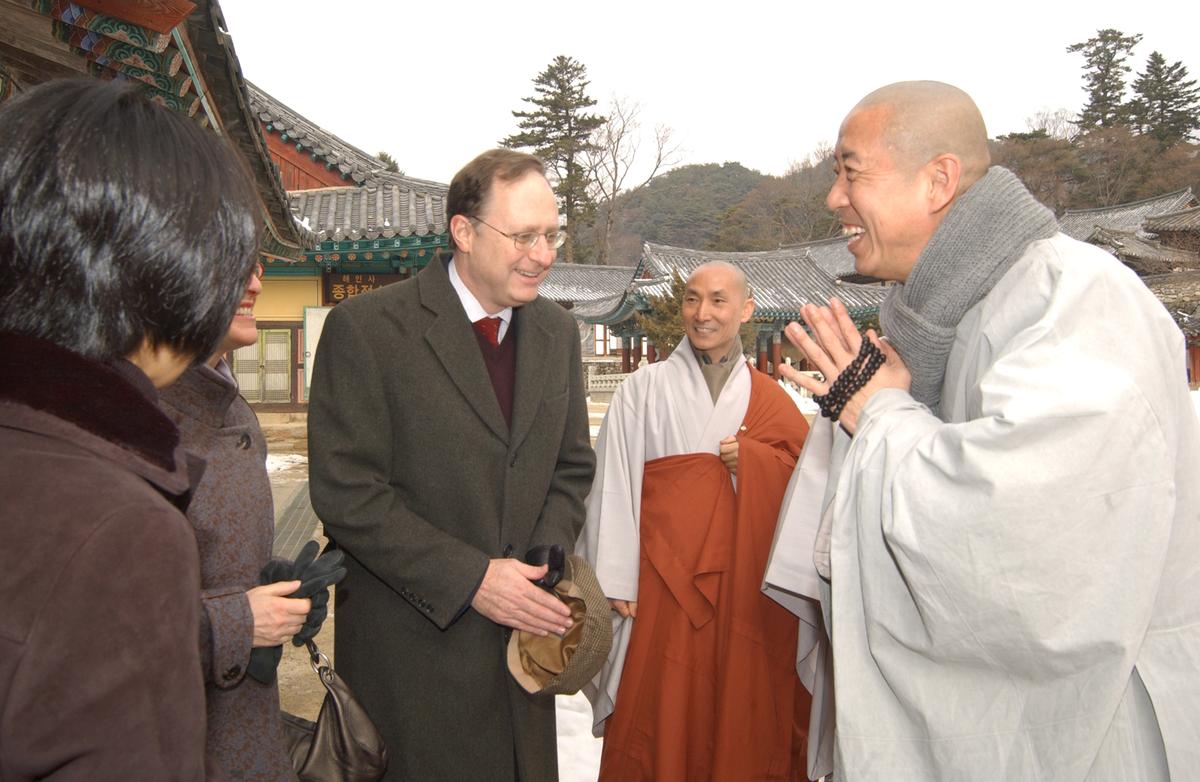 2006주미대사해인사방문